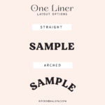 Large Custom Text Canvas Banner, Natural